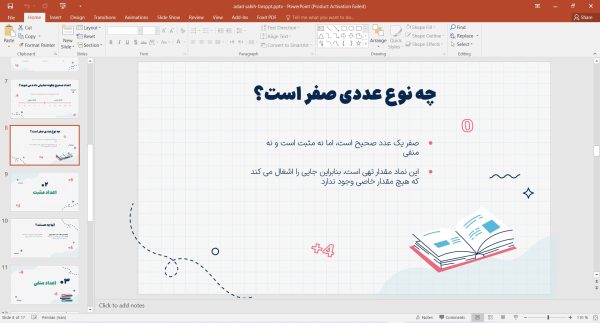 قالب اعداد صحیح پایه هفتم - تصویر 3